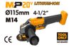 Máy mài góc dùng pin 20V Tolsen 87223