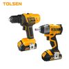 Bộ combo máy khoan, vặn bu lông dùng pin 20V Tolsen 87240