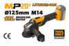 Máy mài góc dùng pin 20V Tolsen 87278