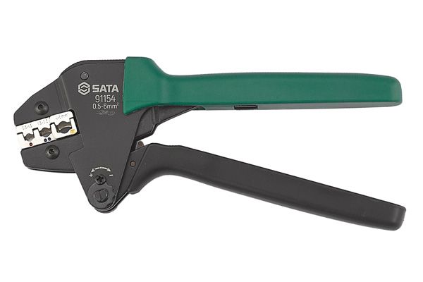  Kìm bấm đầu cos cách điện 0.25-6mm2 SATA 91154 