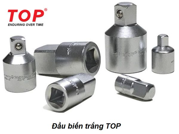  Đầu biến 3/8 ra 1/4 xi trắng TOP AD-3814M 