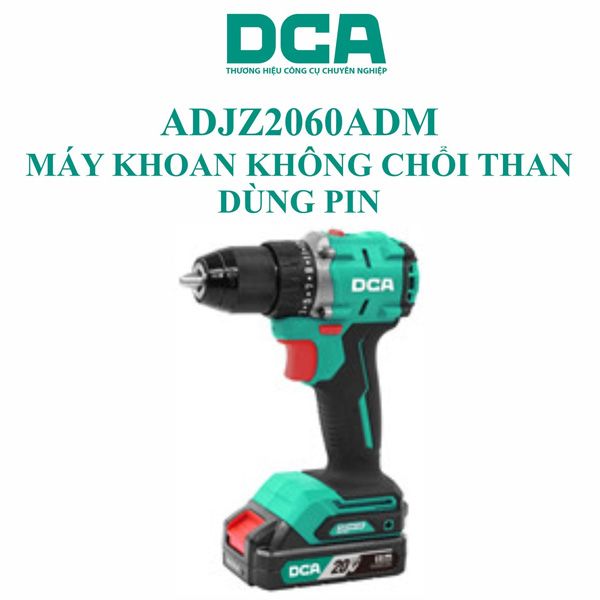  Máy khoan vặn vít dùng pin 20V DCA ADJZ2060ADM 