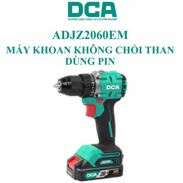  Máy khoan vặn vít dùng pin 20V DCA ADJZ2060EM 