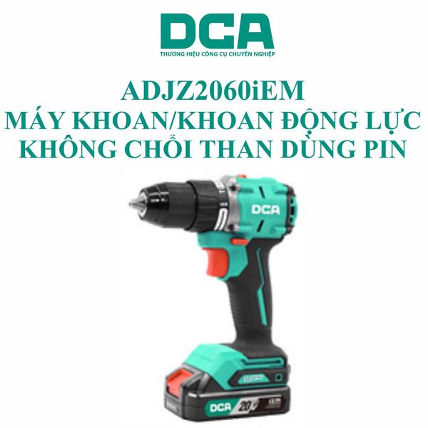  Máy khoan động lực dùng pin 20V DCA ADJZ2060iEM 