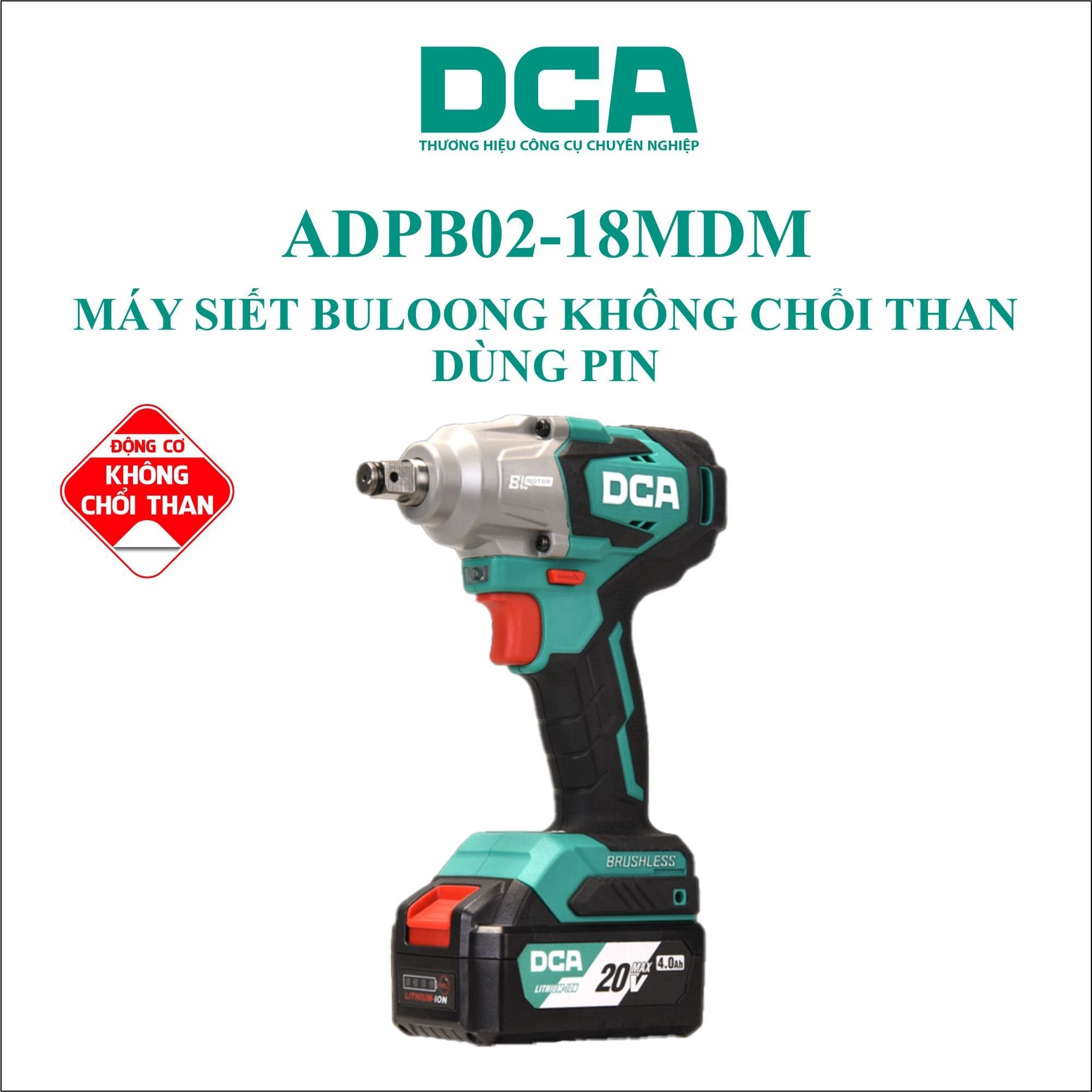  Máy vặn bu lông dùng pin 20V ADPB02-18MDM 