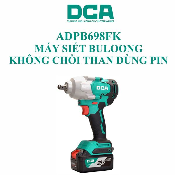  Máy vặn bu lông dùng pin 20V ADPB698FK 