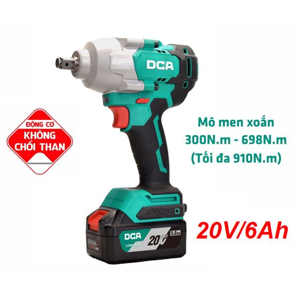  Máy vặn bu lông dùng pin 20V ADPB698HK 