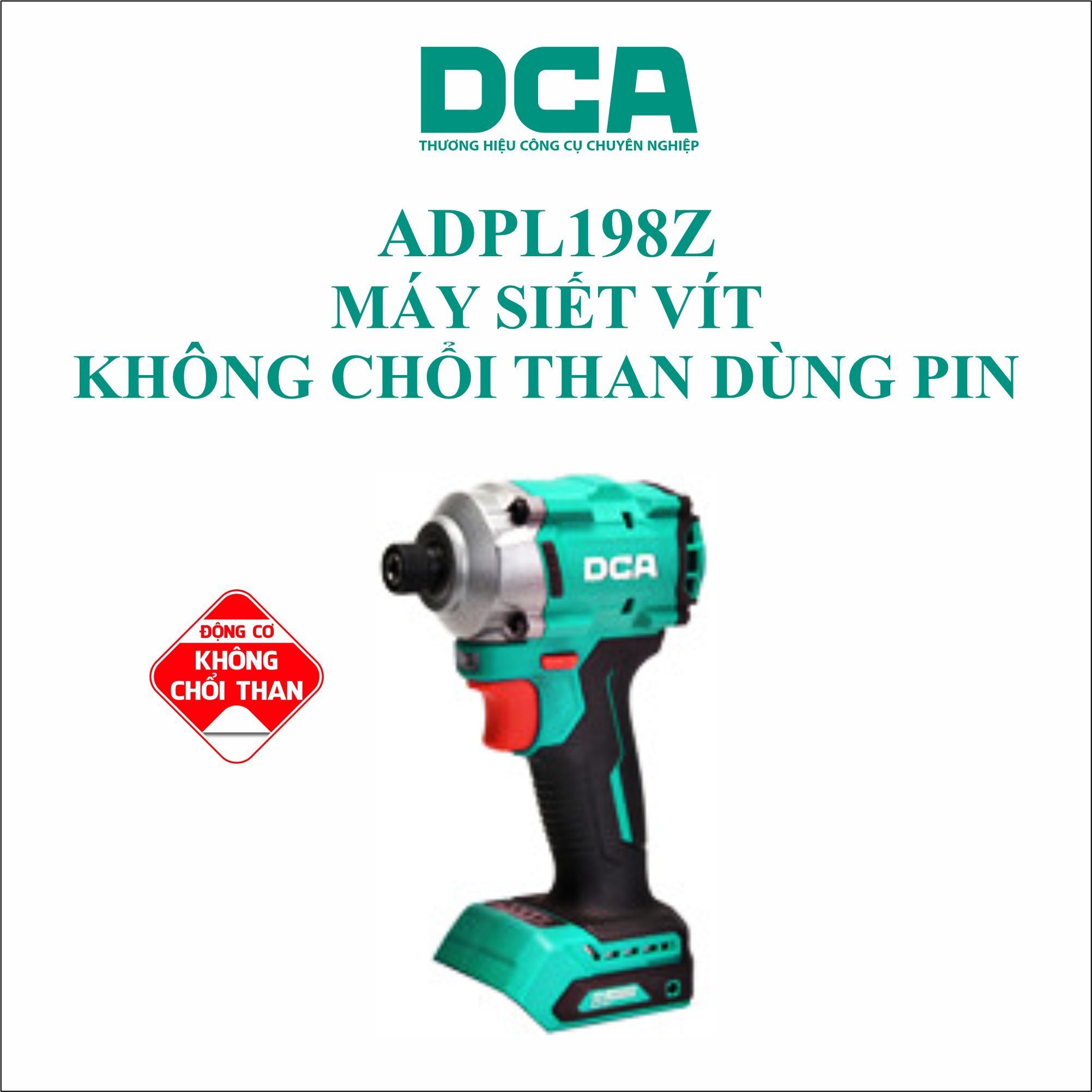  Máy vặn vít dùng pin 20V DCA ADPL198Z 