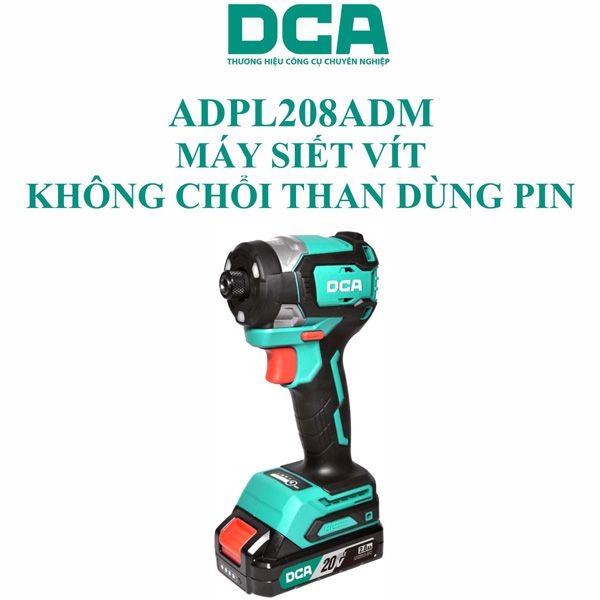  Máy vặn vít dùng pin 20V DCA ADPL208ADM 