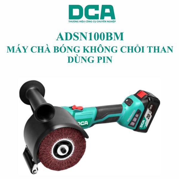  Máy mài bóng dùng pin 20V DCA ADSN100BM 