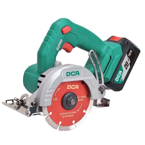  Máy cắt gạch dùng pin 20V DCA ADZE125DM 