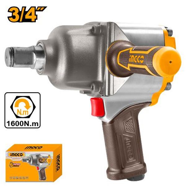  Súng vặn bu lông dùng hơi 3/4 inch INGCO AIW341302 