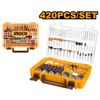 Bộ 420 món phụ kiện mài mini INGCO AKMG4208