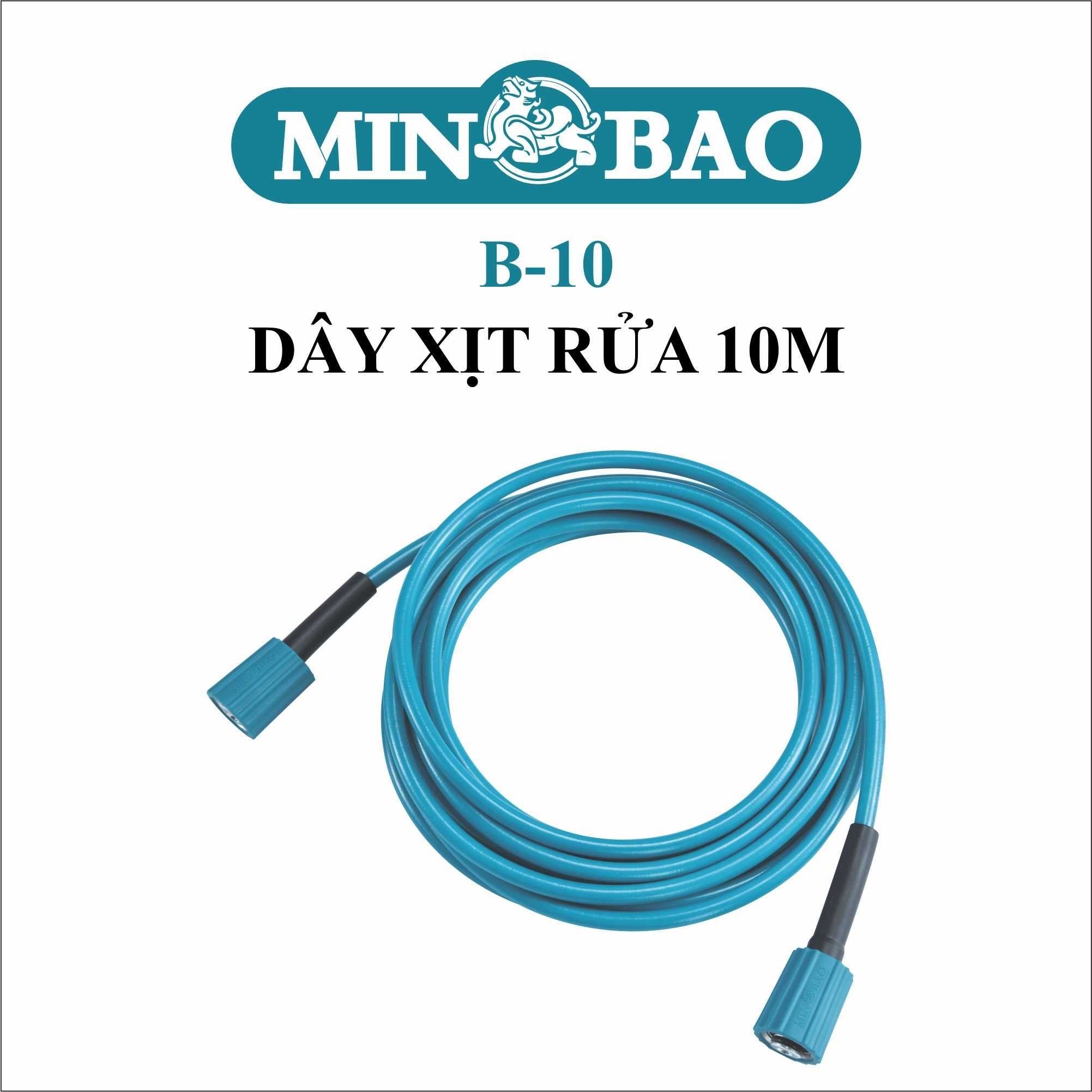  Dây xịt rửa 10mm MINBAO B-10M 