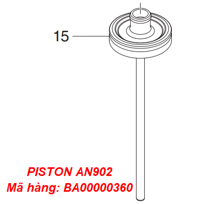  Piston (lưỡi gà) cho súng bắn đinh cuộn Makita AN902 