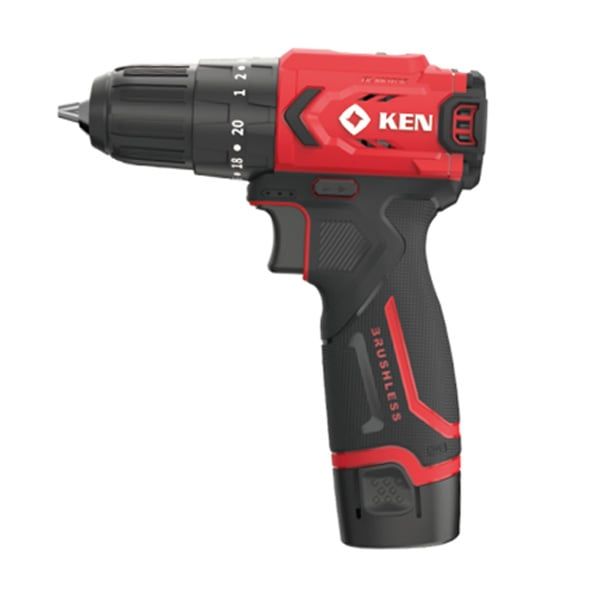  Máy khoan búa vặn vít dùng pin12V KEN BL7312D-2 
