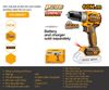Máy khoan vặn vít dùng pin 20V-60Nm INGCO CDLI206021