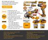 Bộ combo máy mài góc và máy khoan búa dùng pin 20V INGCO CKLI2027310