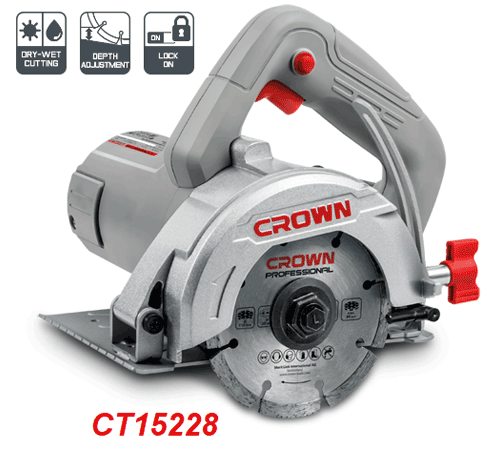 Máy cắt gạch 110mm Crown CT15228