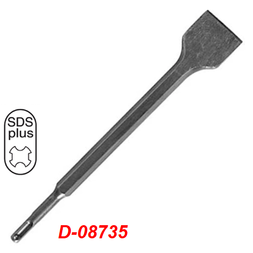  Mũi đục dẹp SDS Plus bề rộng 40mm Makita D-08735 
