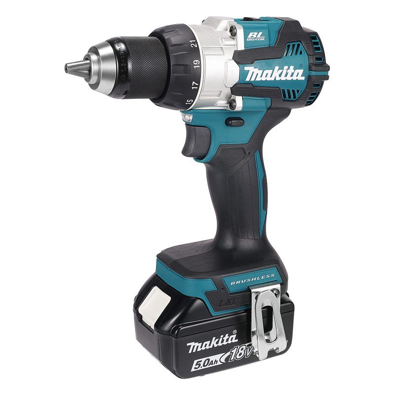  Máy khoan búa vặn vít dùng pin 18V Makita DHP489RTJ 