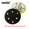 Đế chà nhám tròn dạng gai, có hút bụi Meite 6 Inch