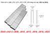Đinh công nghiệp J4 chữ U Meite J413