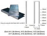  Súng bắn đinh chữ U Meite N851 