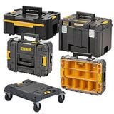  Bộ 4 thùng đựng dụng cụ đi động TSTAK IP54 Dewalt DWST83412-1 