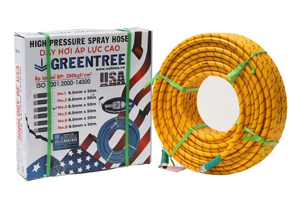  Dây phun áp lực Greentree No.3 8.5mm x 50m 