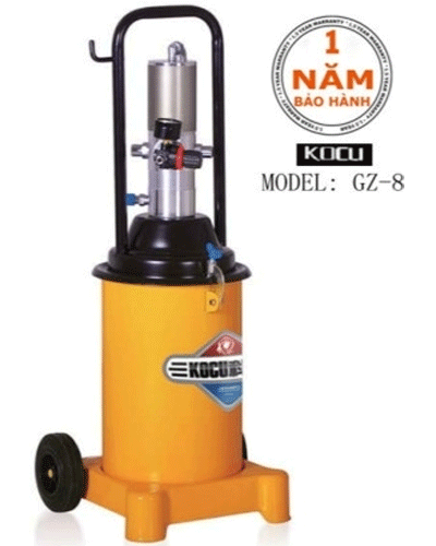  Máy bơm mỡ bằng khí nén 12L KOCU GZ-8 