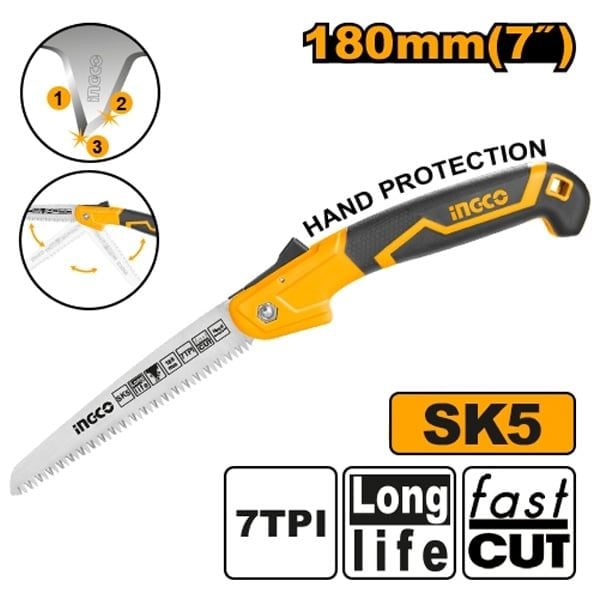  Cưa tay dạng xếp Ingco HFSW1808 