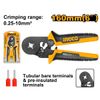 Kìm bấm cos dây điện 0.25-10mm2 Ingco HRCPG05210