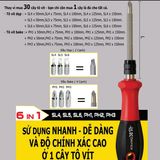  Tua vít 2 đầu 6 trong 1 Korper KP-S11-8602 