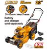 Máy Cắt Cỏ Dạng Xe Đẩy Dùng Pin INGCO LMLI4020 20Vx2 510mm (Chưa Pin & Sạc)