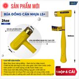  Búa nhựa đầu đồng LS300122 