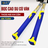  Búa cán Inox cao cấp đầu vuông 13oz LS300602 