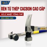  Búa cán Inox cao cấp đầu tròn 13oz LS300603 