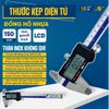 Thước cặp điện tử 150mm đồng hồ nhựa LS400162