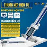 Thước cặp điện tử 150mm đồng hồ hợp kim LS400163 