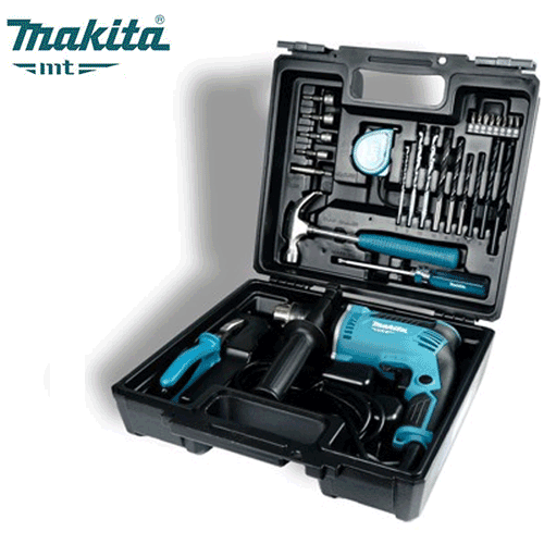  Máy khoan búa Makita M8103KX2B (26 phụ kiện) 