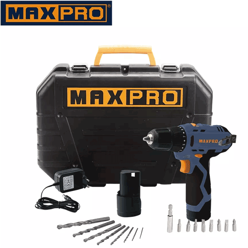  Máy khoan vặn vít dùng pin 12V Maxpro MPCD12Li/2E 