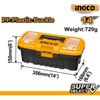Thùng đựng đồ nghề khóa nhựa 14 inch Ingco PBX1401