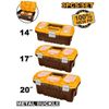 Bộ 3 thùng đựng đồ nghề khóa kim loại 14, 17, 20 inch Ingco PBXK0302