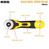  Dao cắt tròn 45mm KDS RT-45 