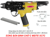 Súng bắn đinh chữ C lớn Meite SC7C