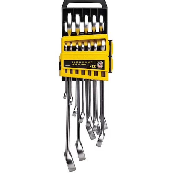  Bộ cờ lê vòng miệng 12 chi tiết 6-24mm Stanley STMT78097-8 