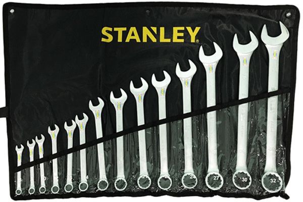  Bộ cờ lê vòng miệng 14 chi tiết 8-32mm Stanley STMT80944-8 