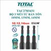 Bộ 3 mũi từ bắn tôn 10mm, 13mm, 14mm Total TAC2703431