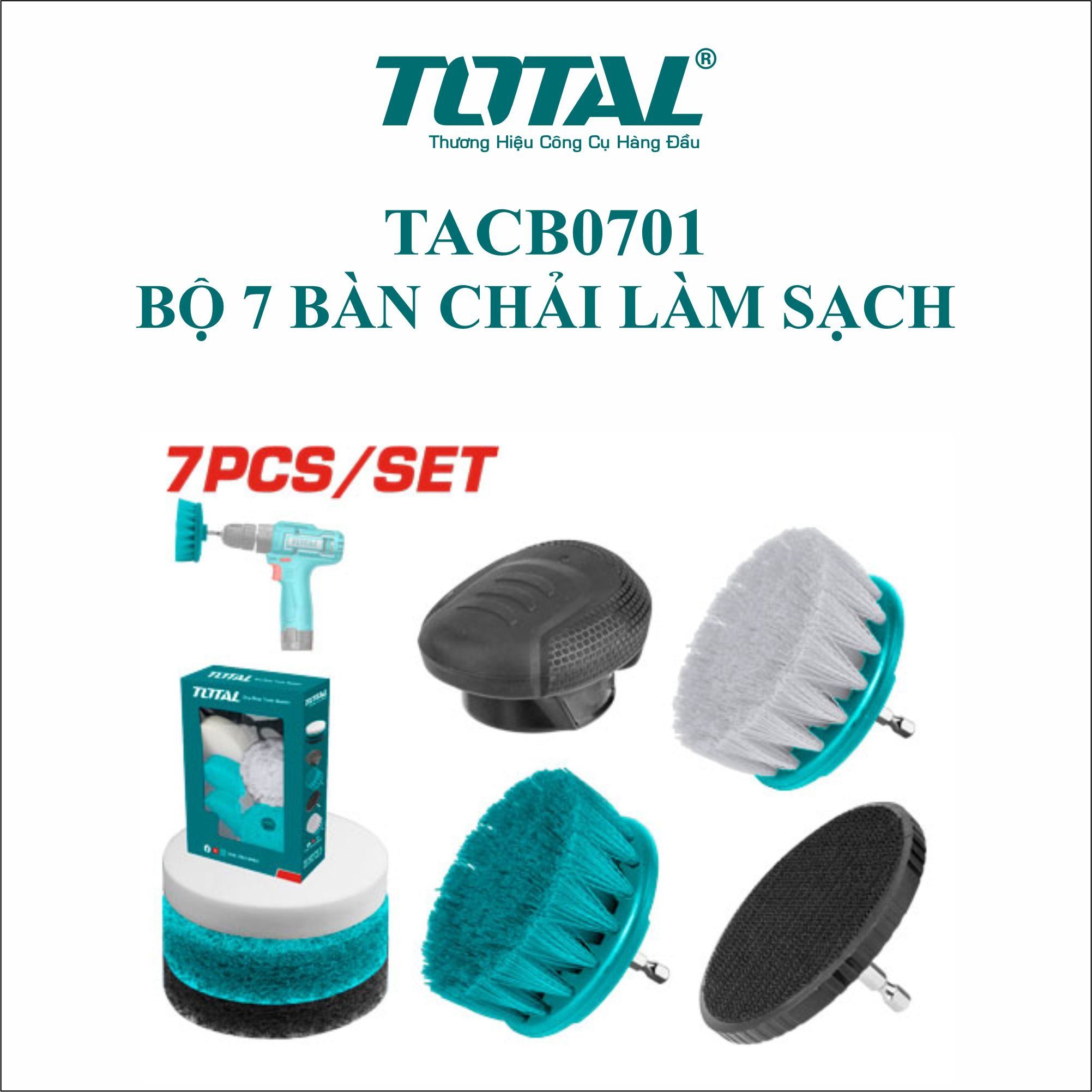  Bộ 7 bàn chải làm sạch Total TACB0701 
